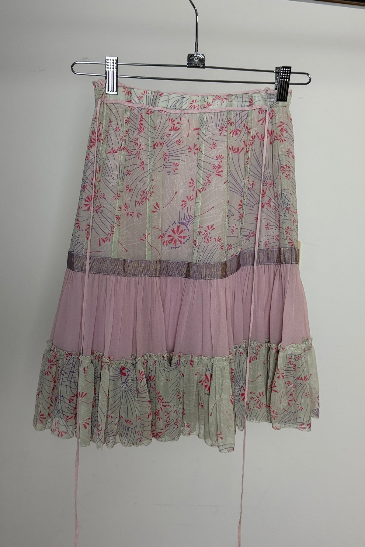 Sportmax Code Silk Skirt (UK 8)