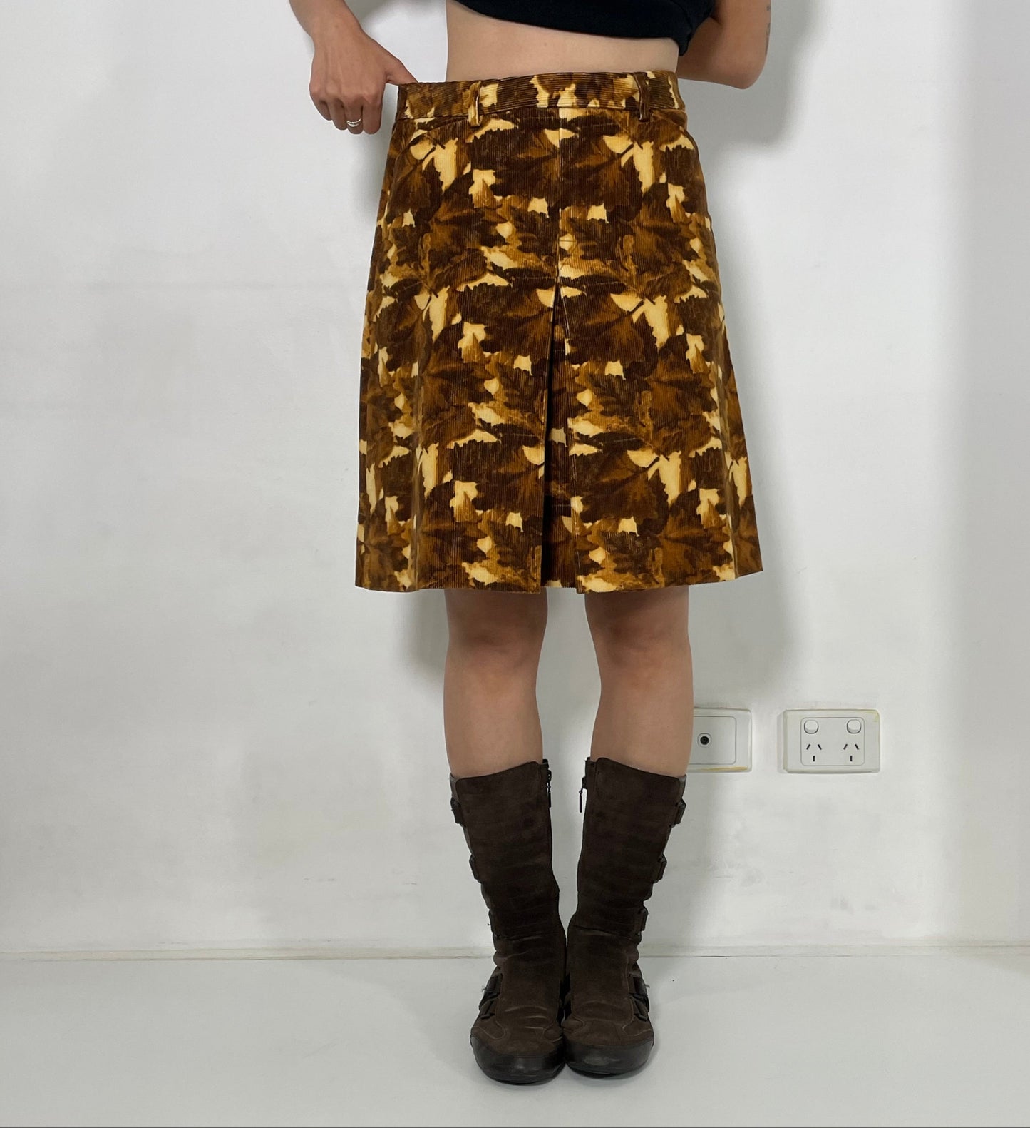 Dolce & Gabbana corduroy skirt