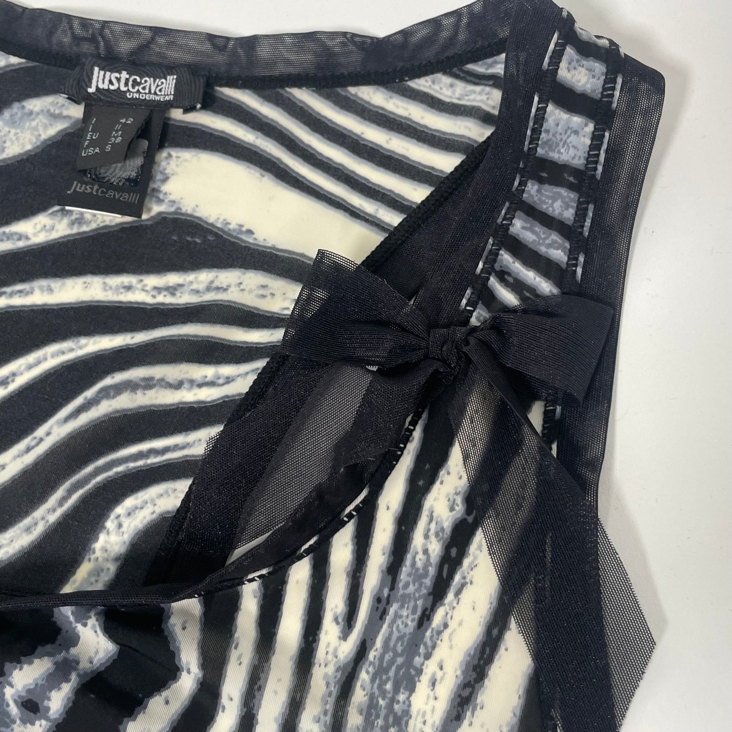 Just Cavalli zebra top