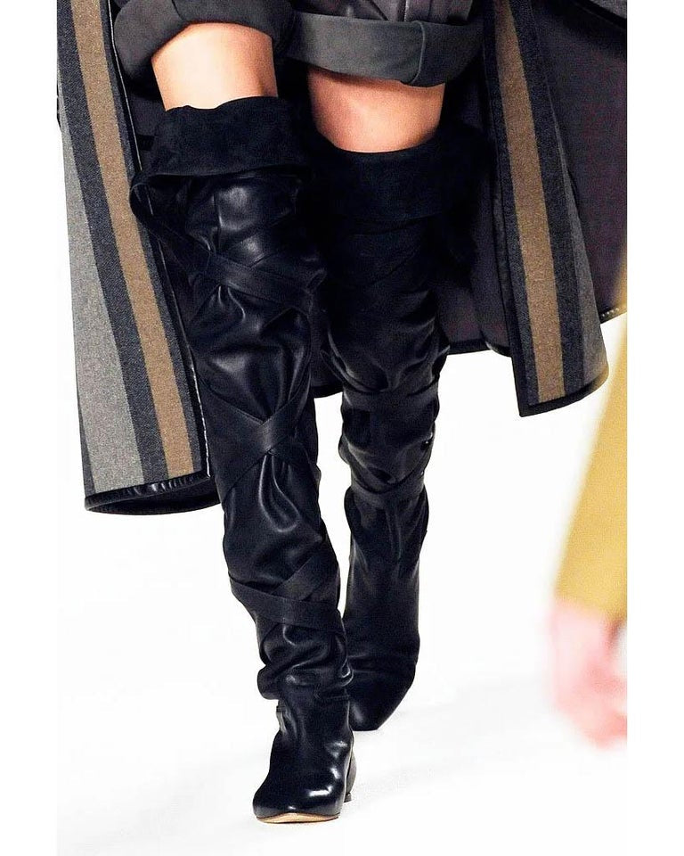 Chloe 2009 runway boots