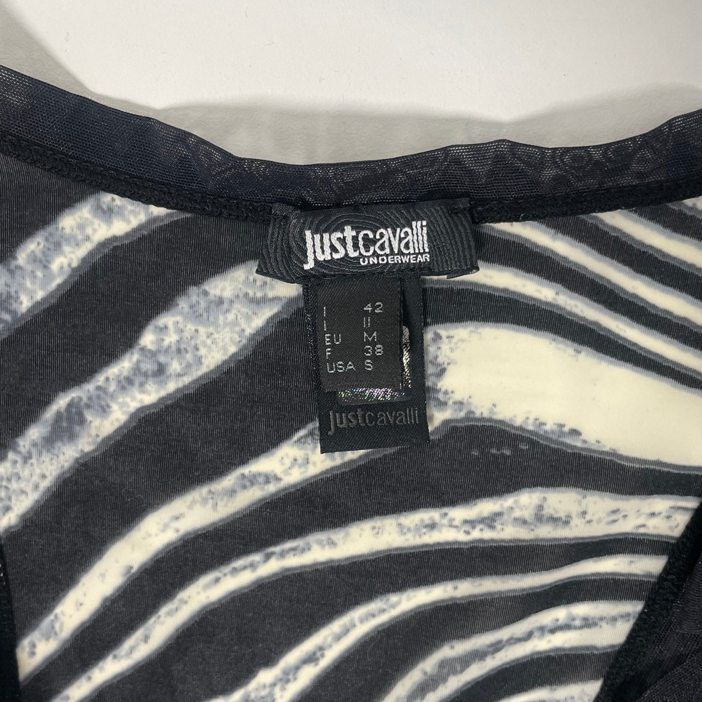 Just Cavalli zebra top