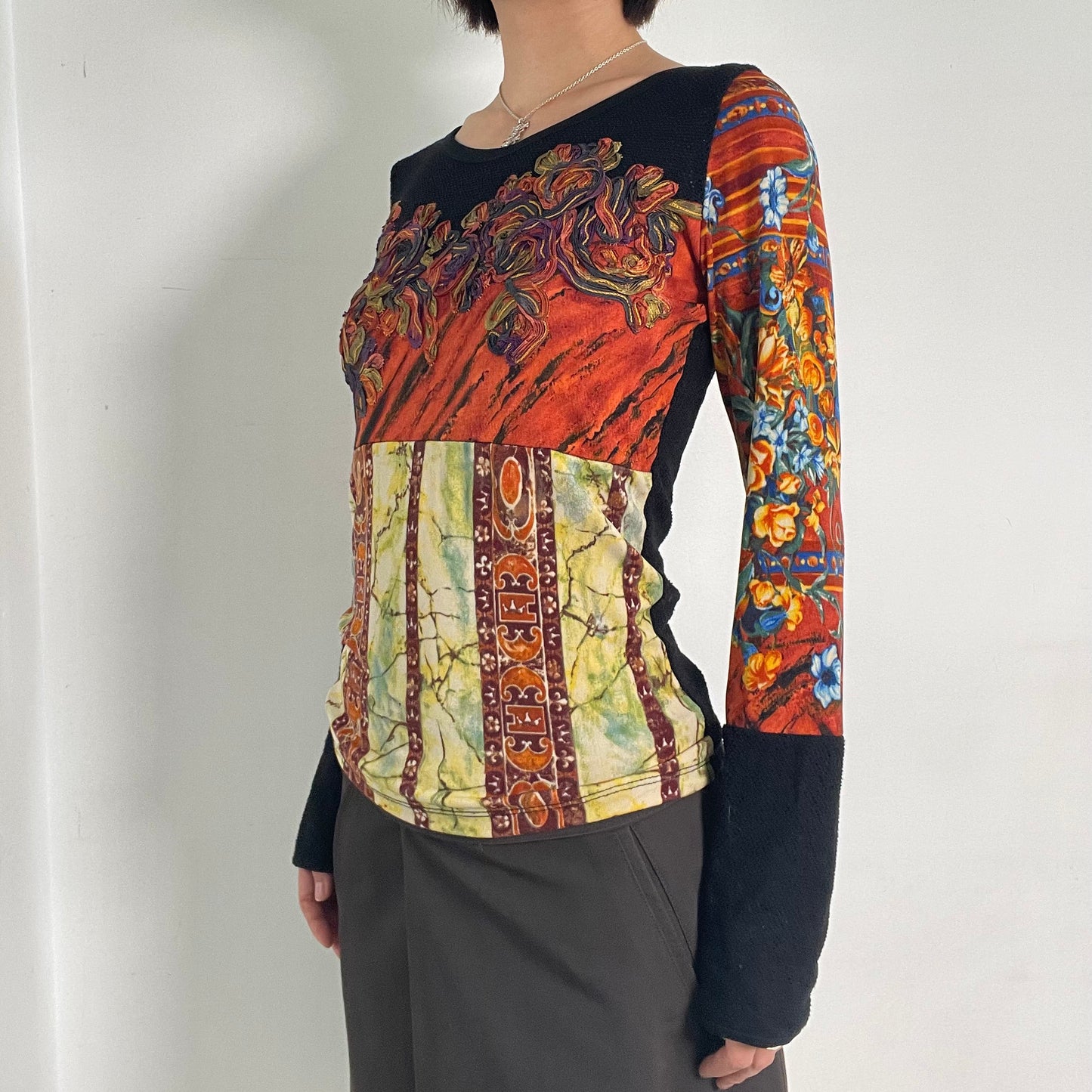 Save the Queen mesh top