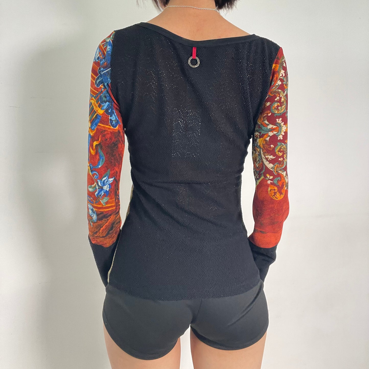 Save the Queen mesh top