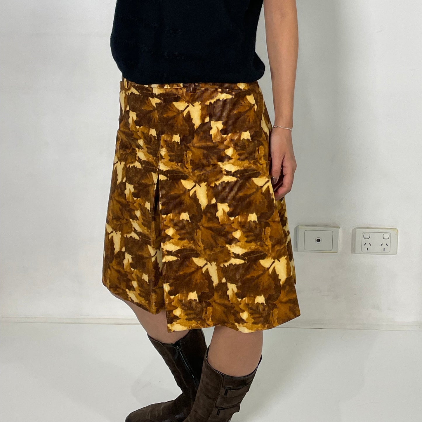 Dolce & Gabbana corduroy skirt