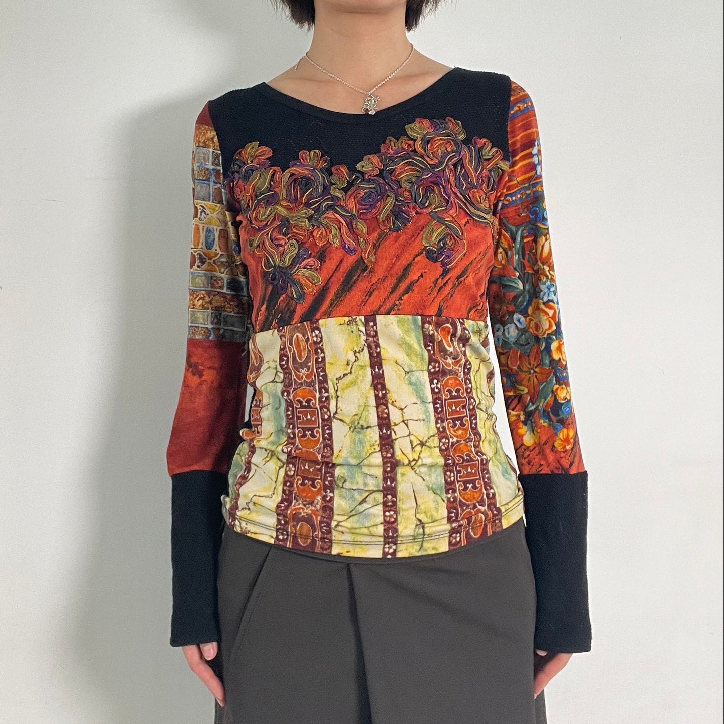 Save the Queen mesh top