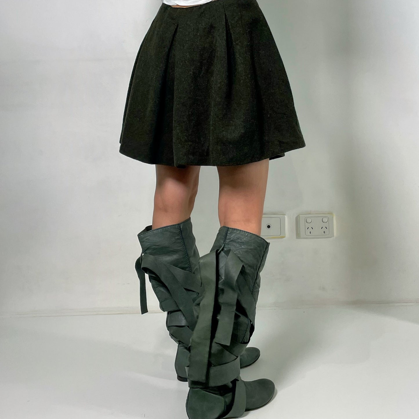 Chloe 2009 runway boots
