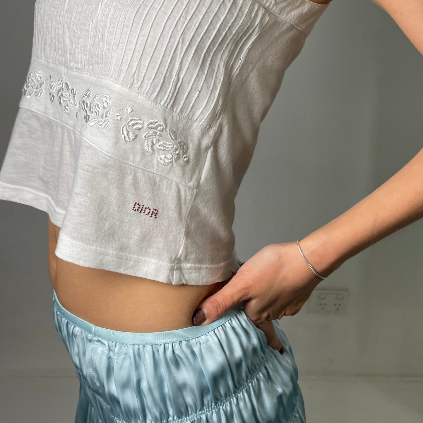 Dior cotton camisole top