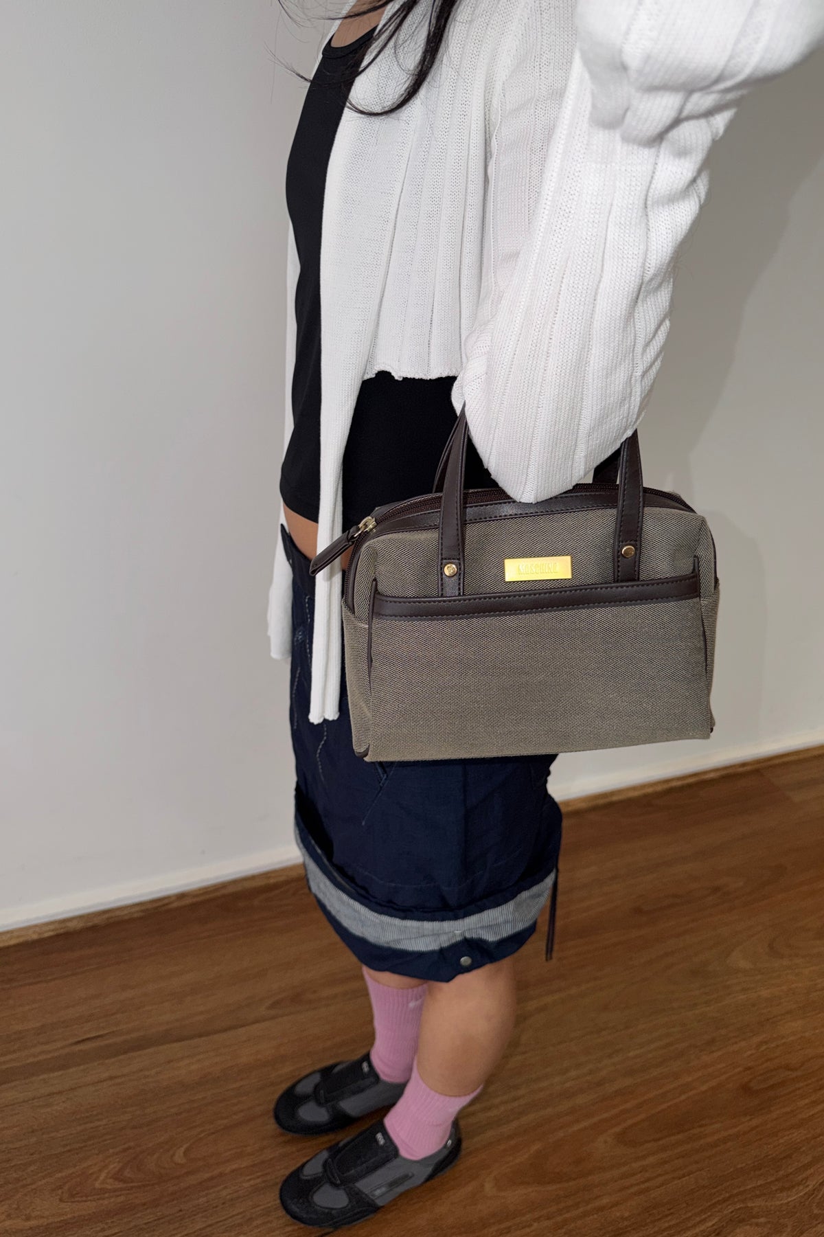 Moschino Canvas Tote Bag