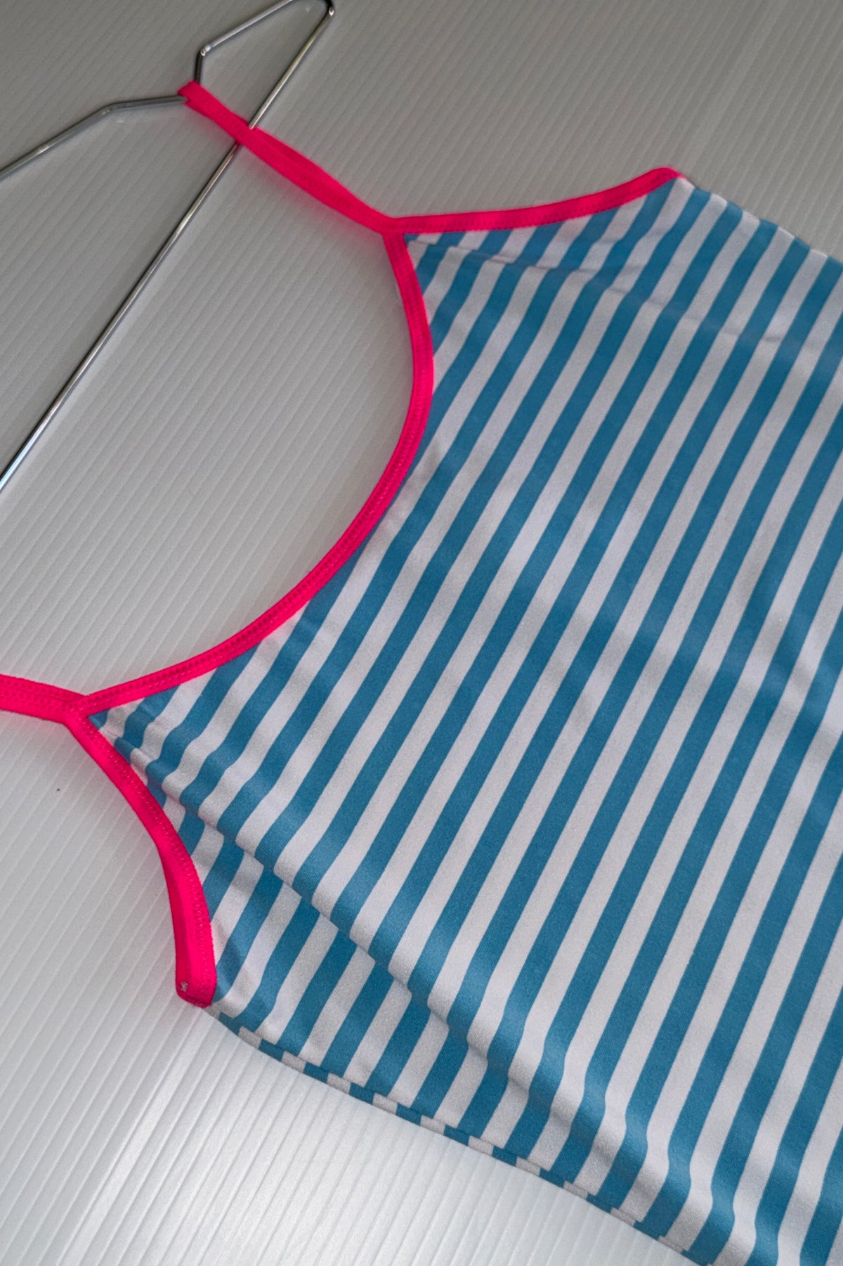 Yes Miss Striped Cami & Thong Set