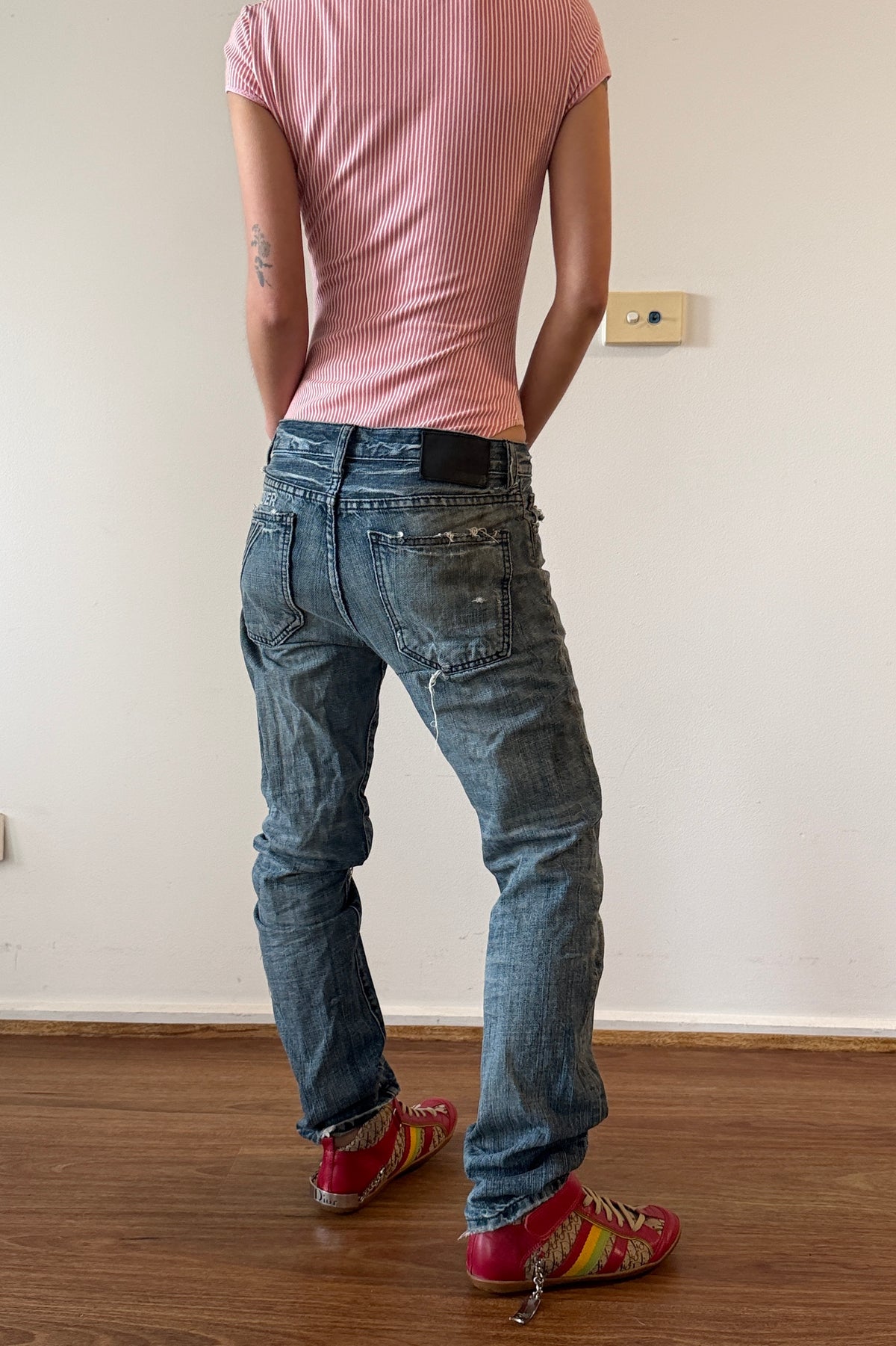 Sam's Jeans No. 3 — Quiksilver Straight Fit Distressed Denim