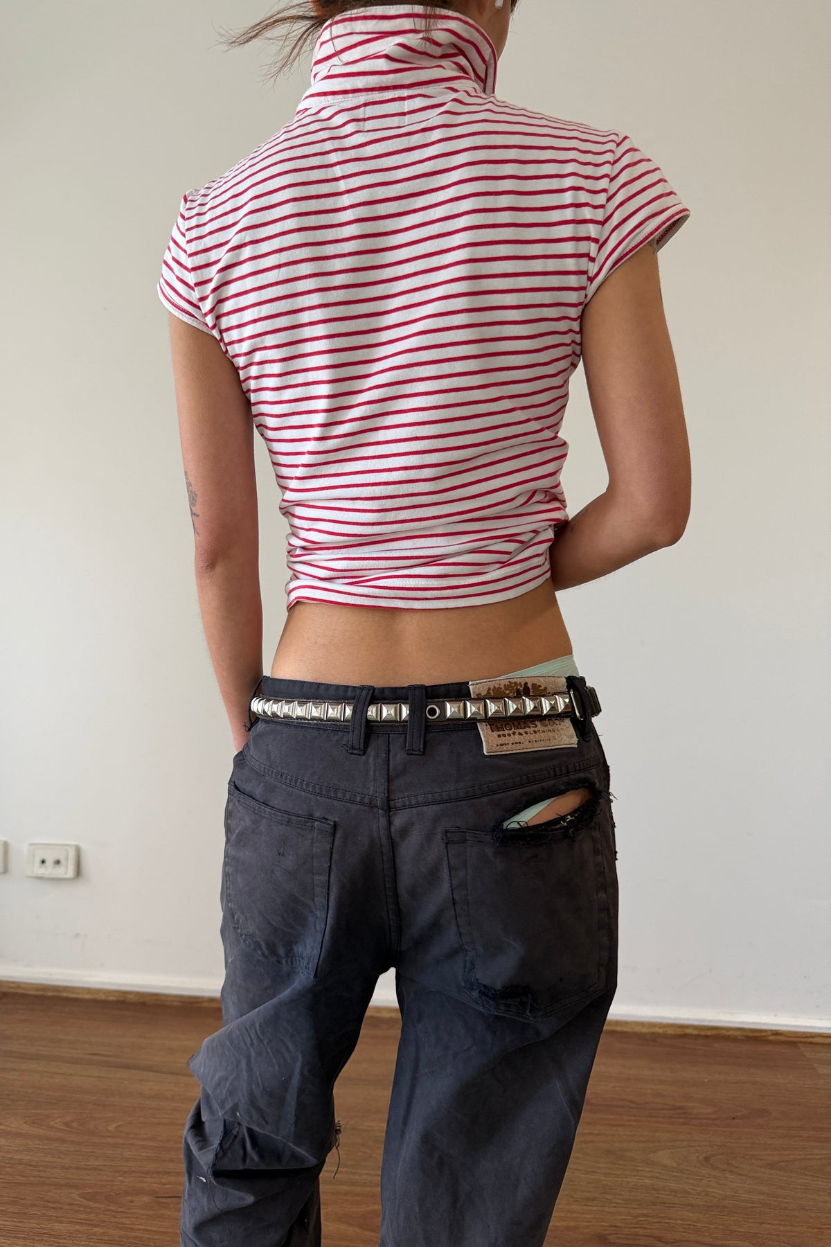 Sam's Jeans No. 4 — Thomas Cook Black Distressed Straight Leg