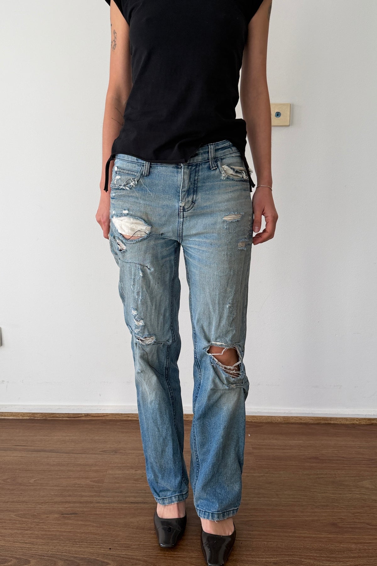 Sam's Jeans No. 6 — Piping Hot Distressed Denim