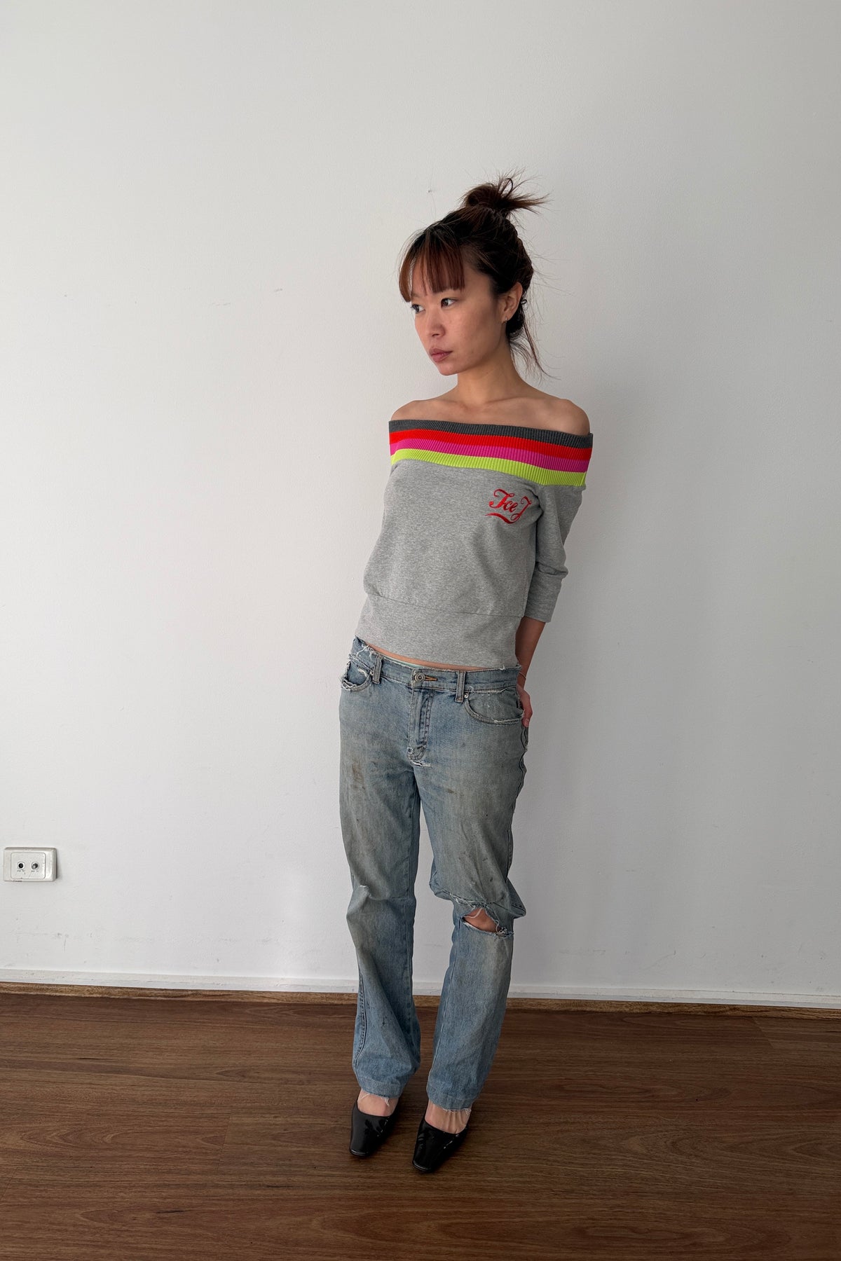 Sam's Jeans No. 5 — Distressed Slim Denim