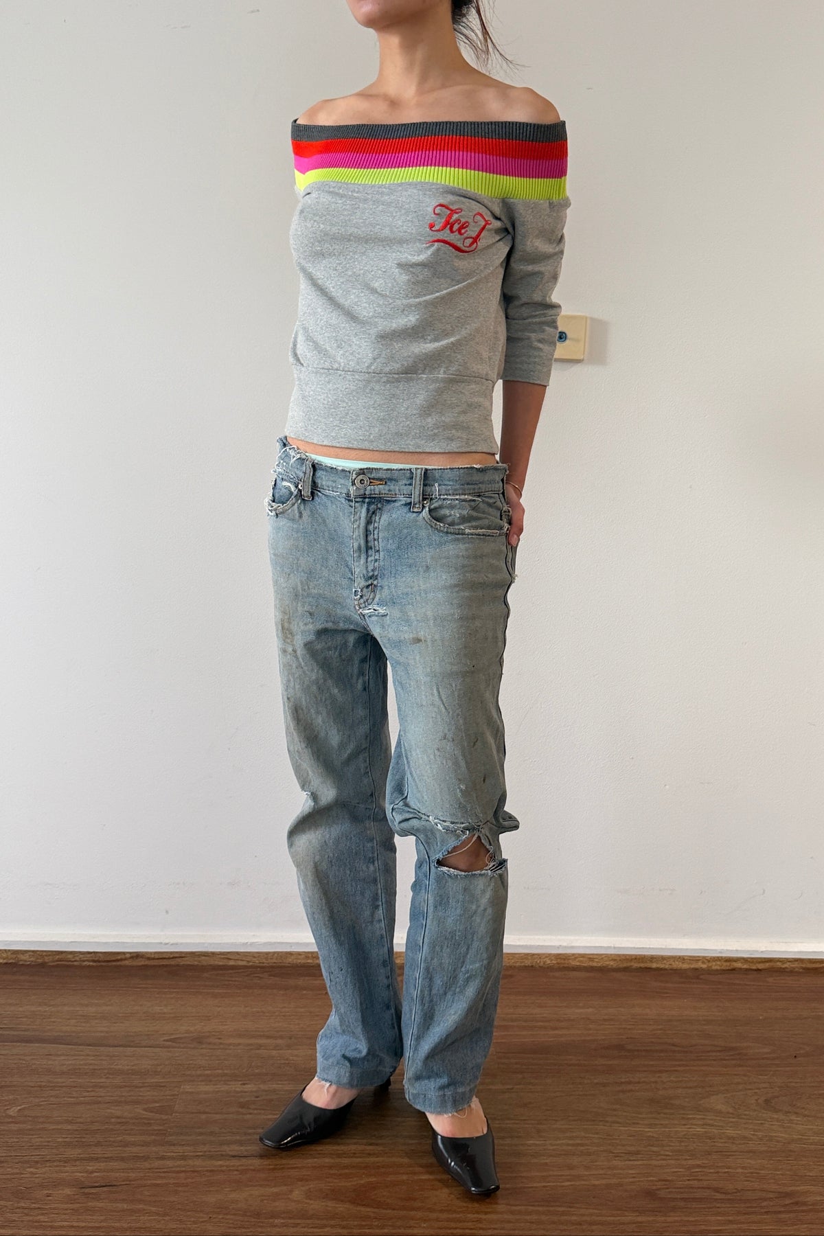Sam's Jeans No. 5 — Distressed Slim Denim