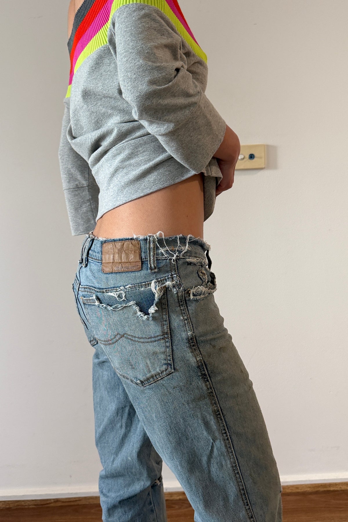 Sam's Jeans No. 5 — Distressed Slim Denim