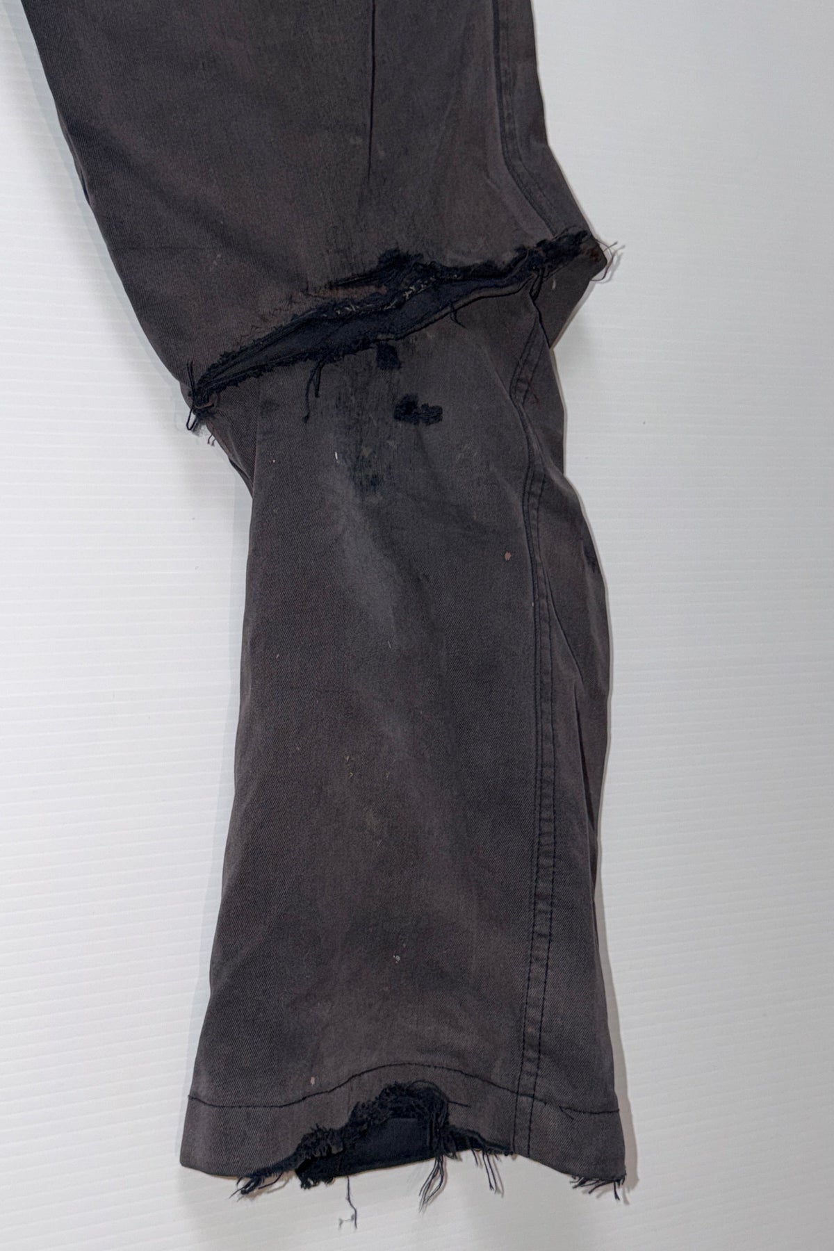 Sam's Jeans No. 4 — Thomas Cook Black Distressed Straight Leg