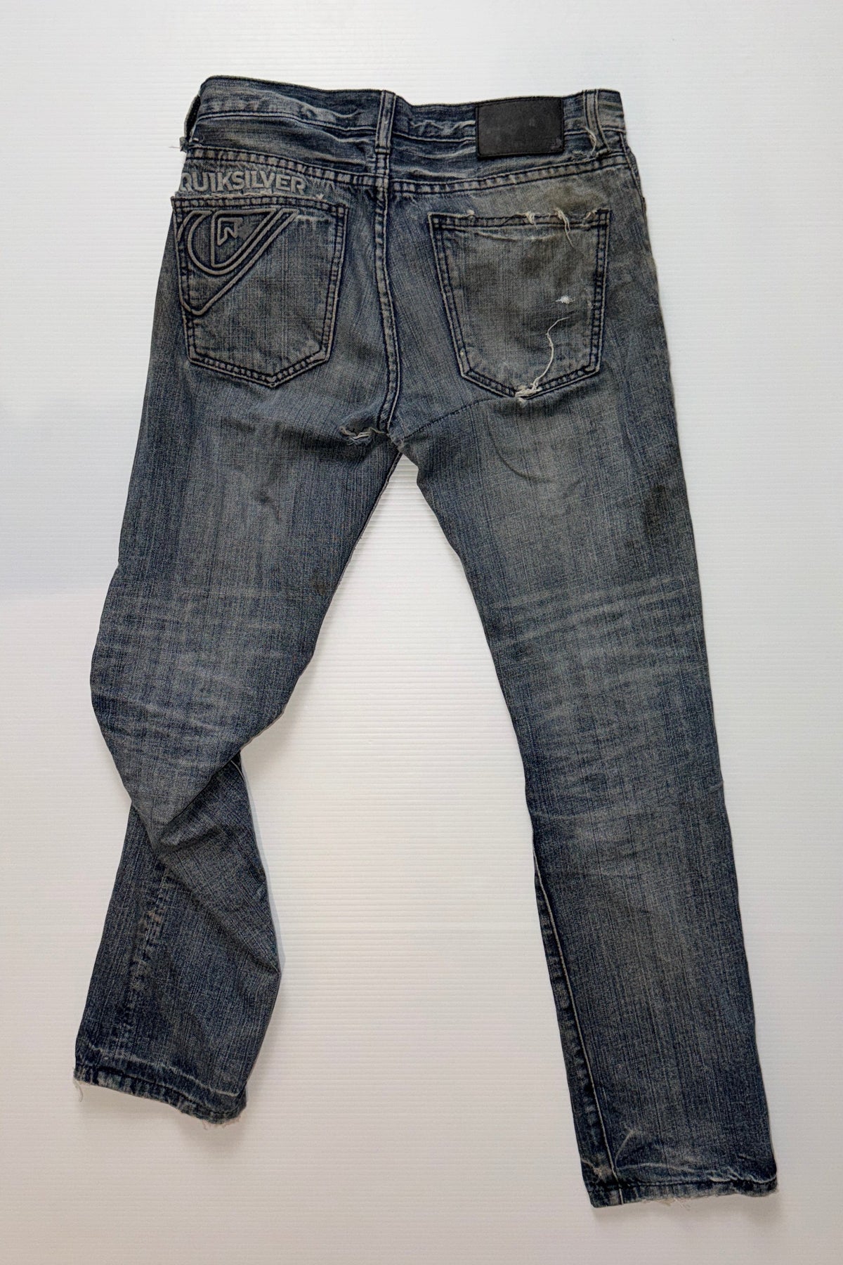 Sam's Jeans No. 3 — Quiksilver Straight Fit Distressed Denim