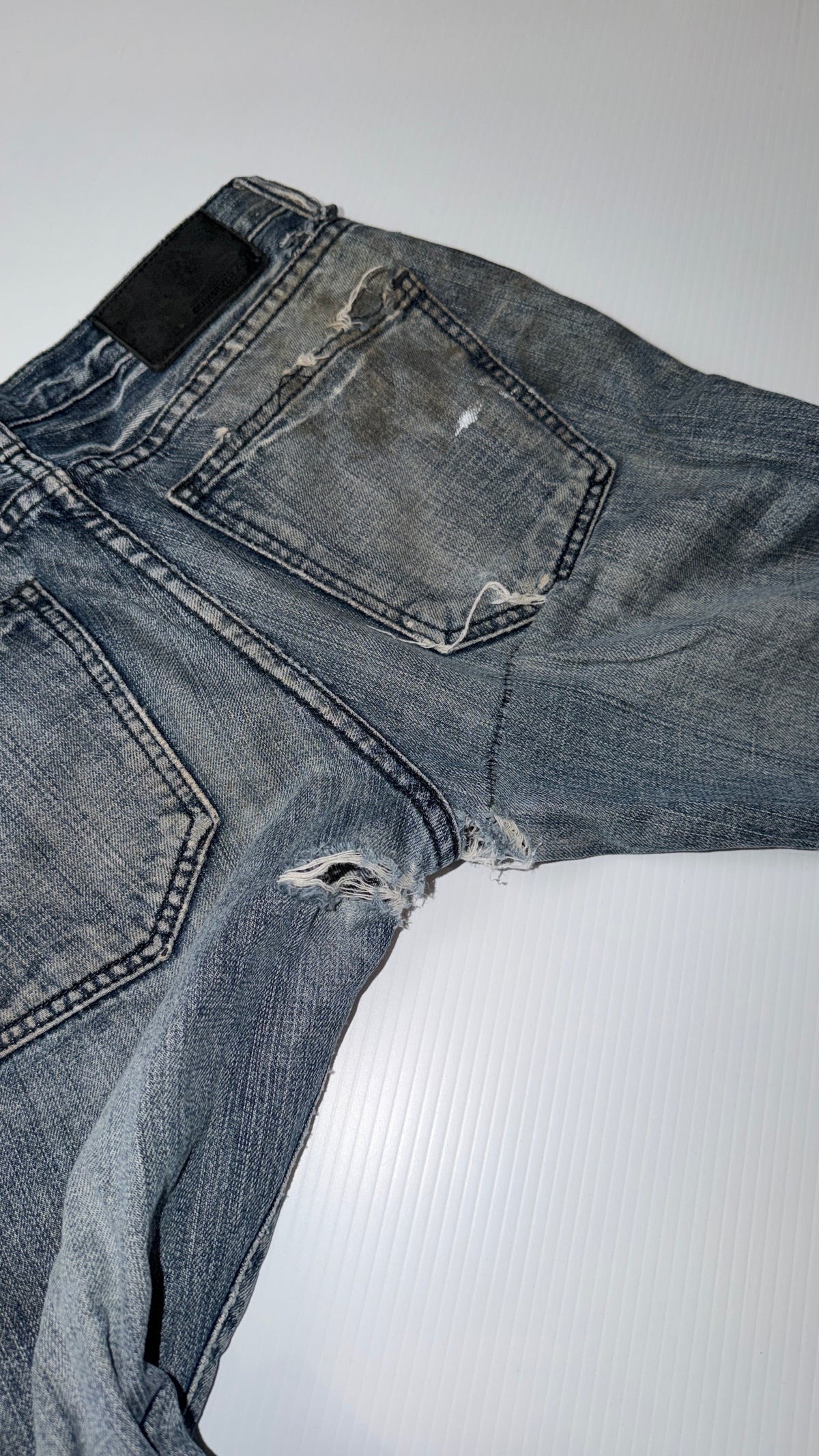 Sam's Jeans No. 3 — Quiksilver Straight Fit Distressed Denim
