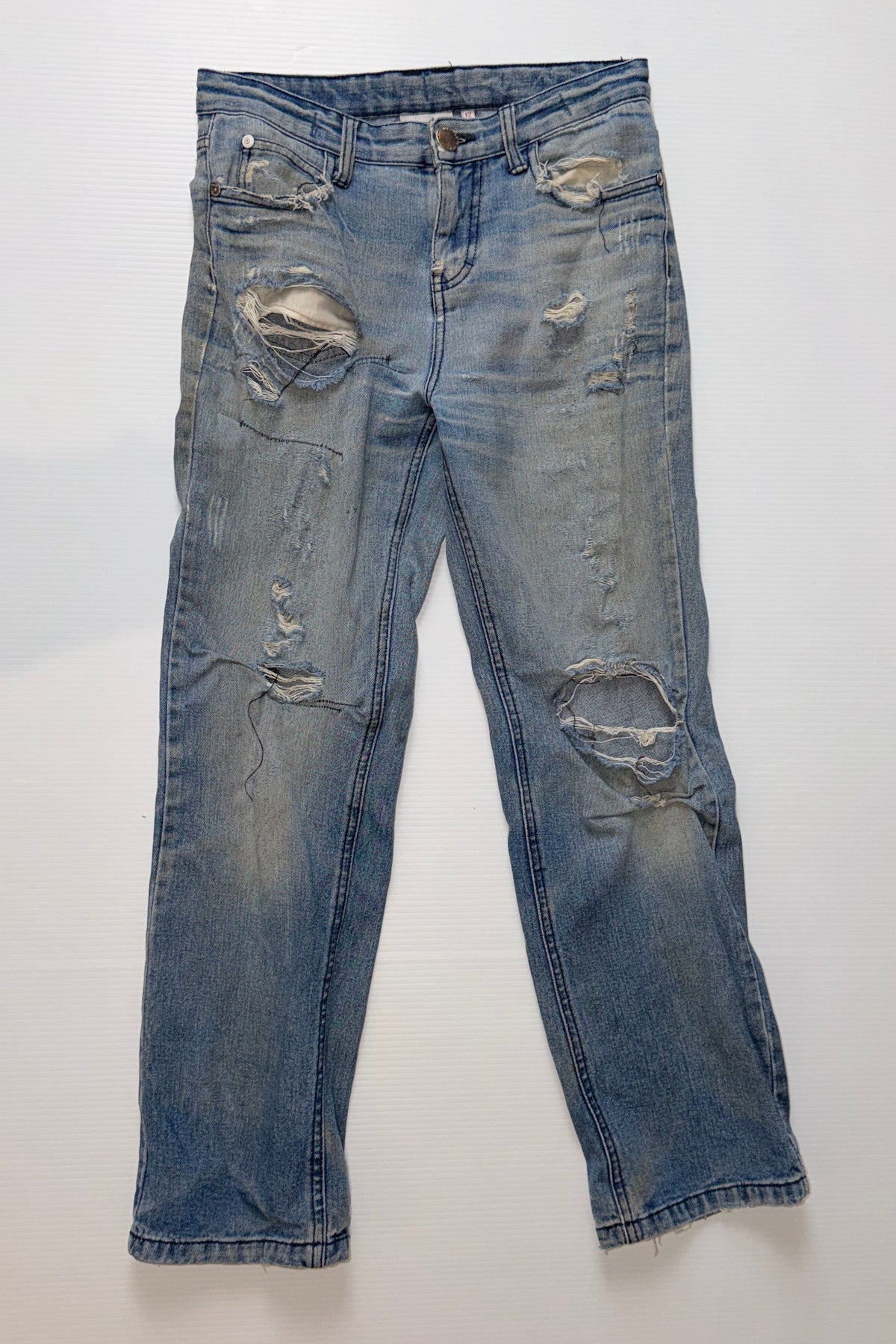 Sam's Jeans No. 6 — Piping Hot Distressed Denim