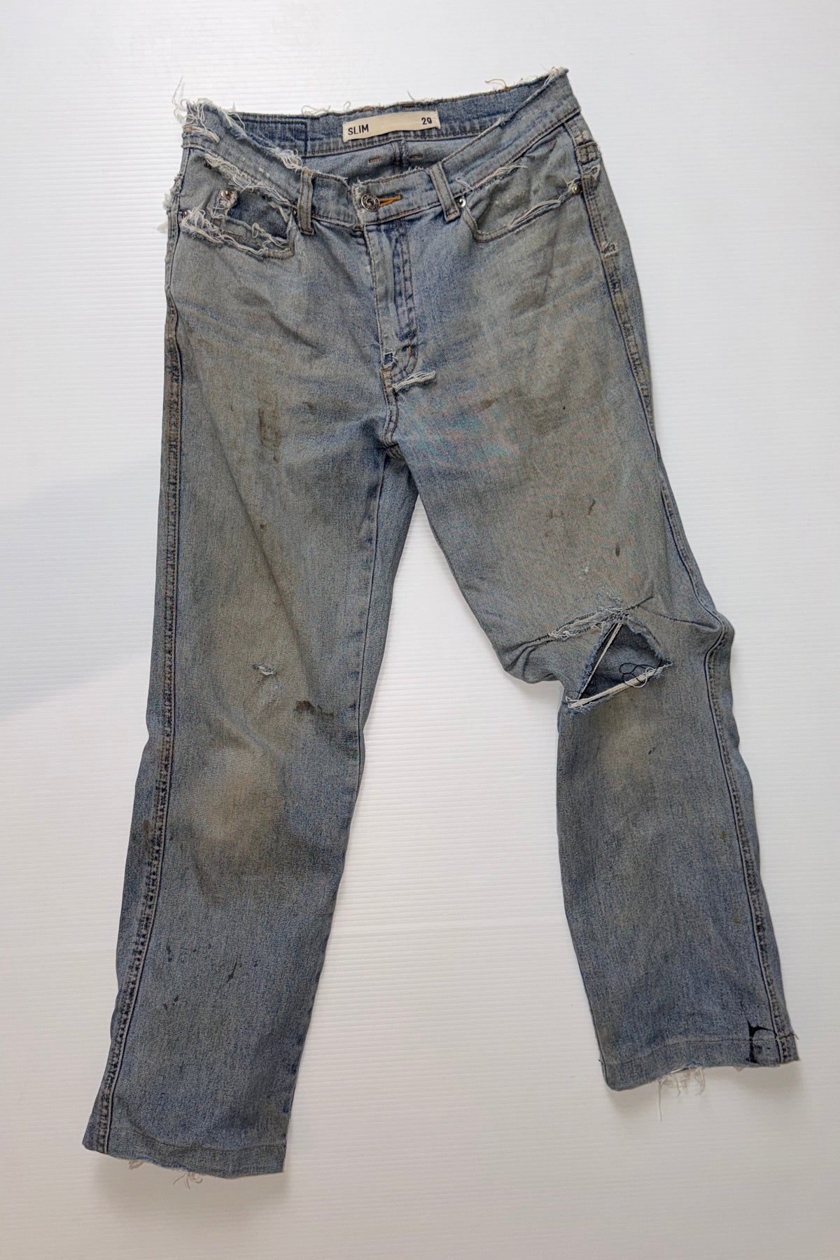Sam's Jeans No. 5 — Distressed Slim Denim