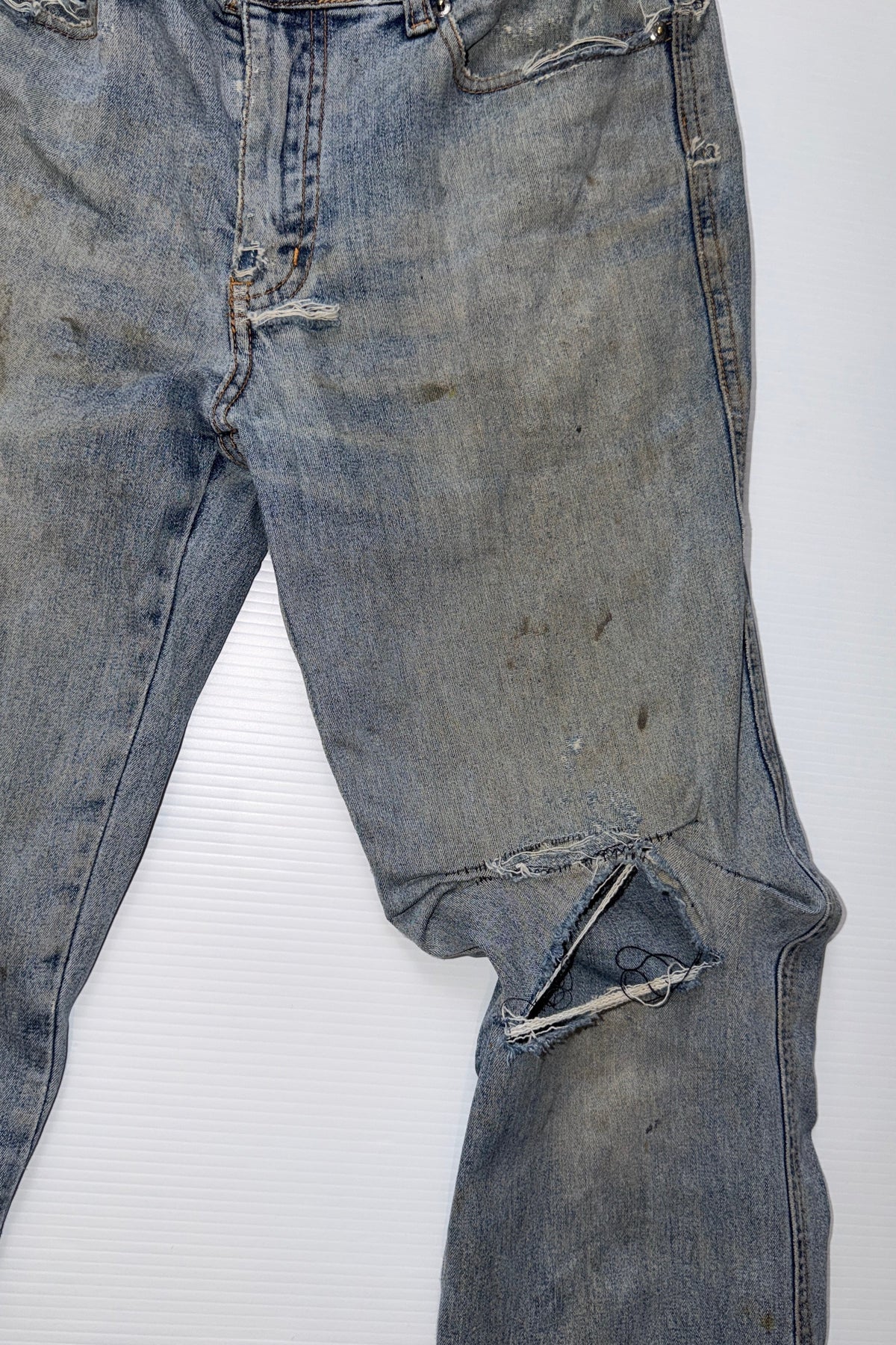 Sam's Jeans No. 5 — Distressed Slim Denim
