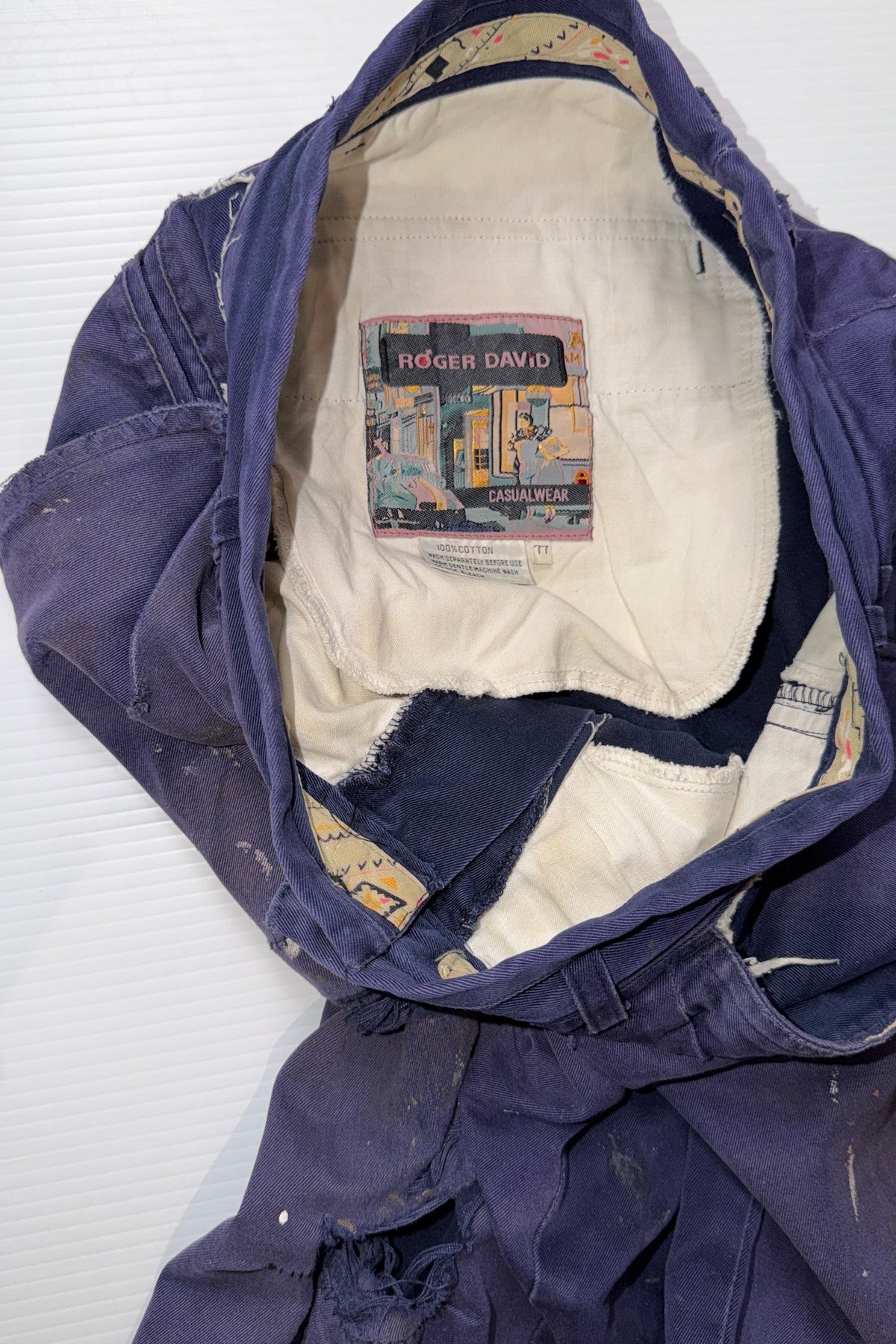Sam's Jeans No. 2 — Paint-Splattered Workwear Trousers