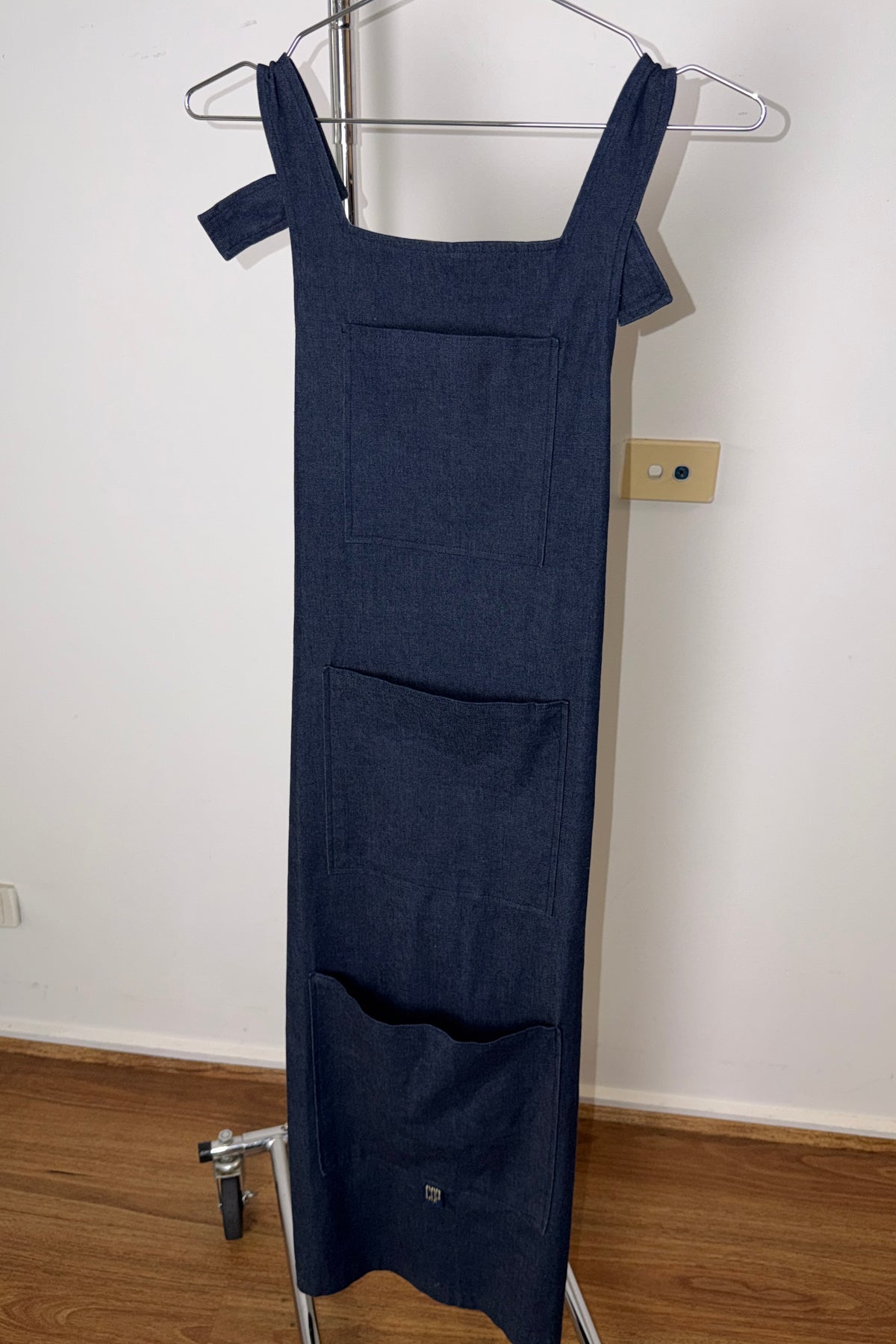Cop Copine Denim Pinafore Dress (36)