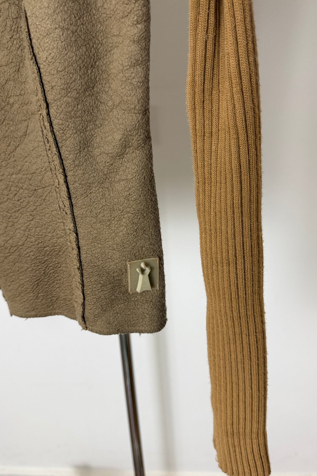 Cop Copine Textured Zip Jacket (S)