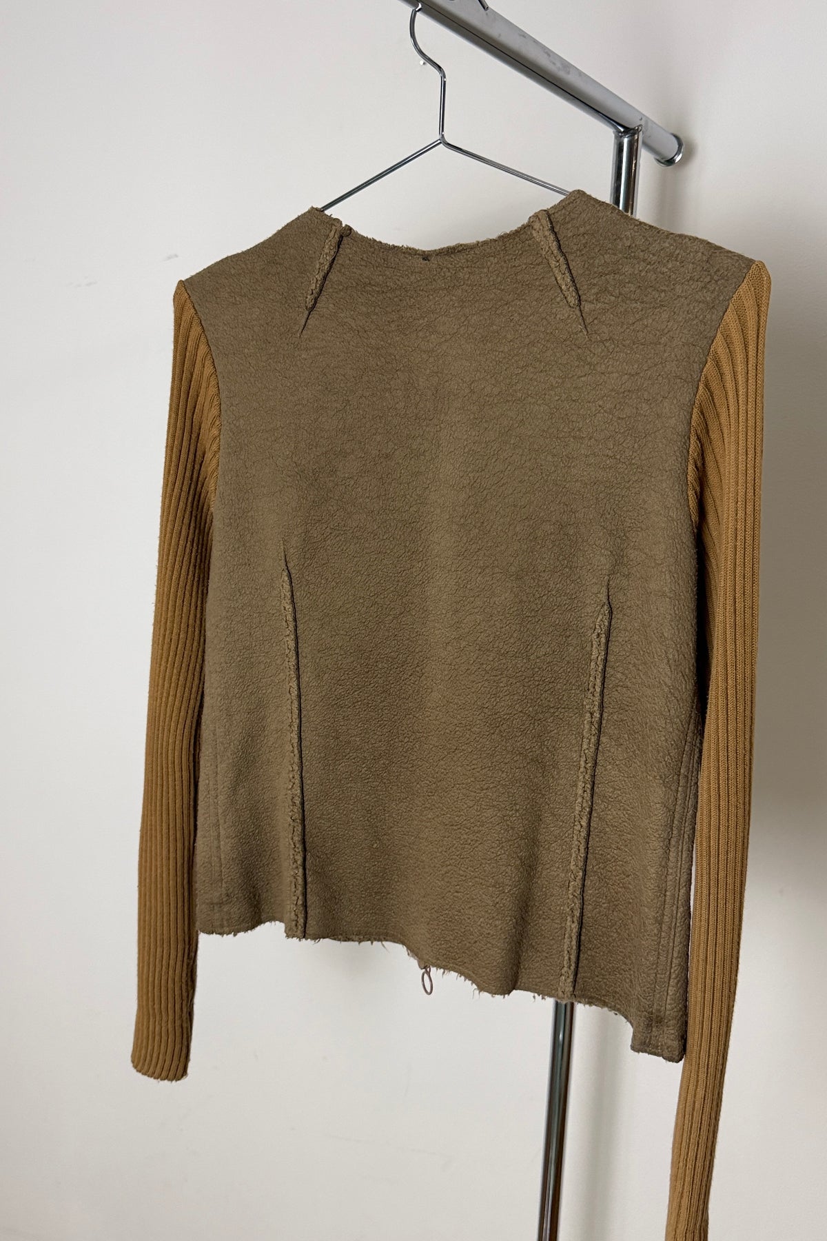 Cop Copine Textured Zip Jacket (S)