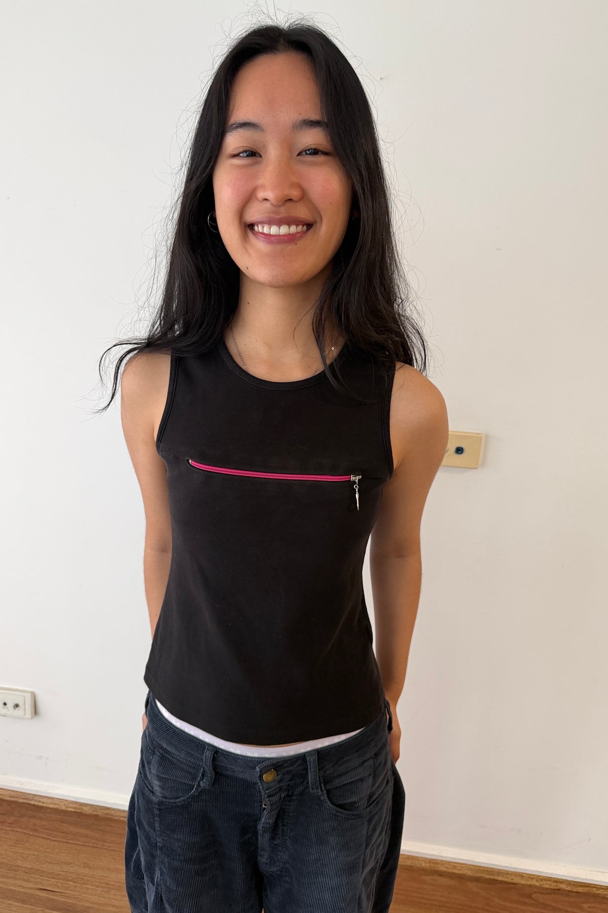 Punky Fish Zip-Cutout Tank (S)