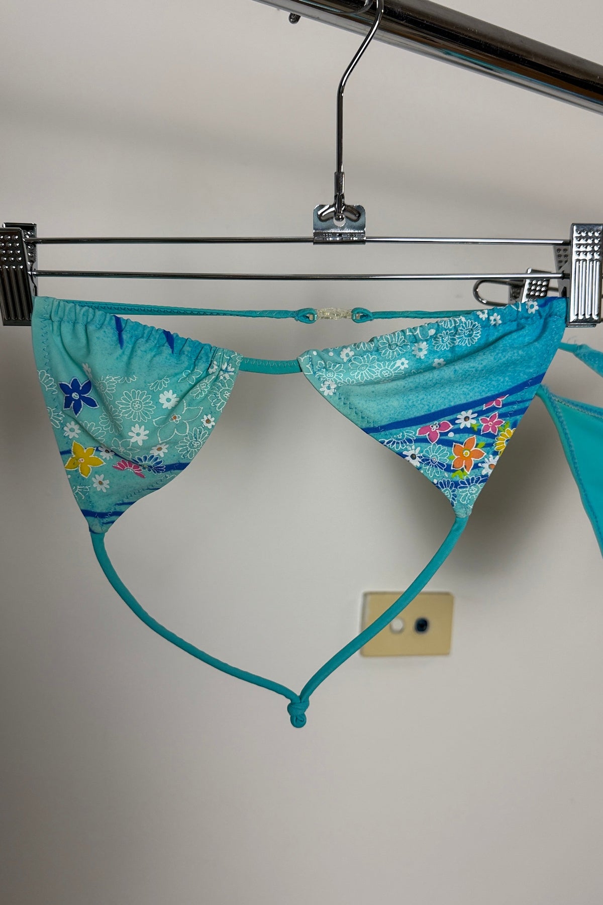 Floral Triangle Bikini (XS)
