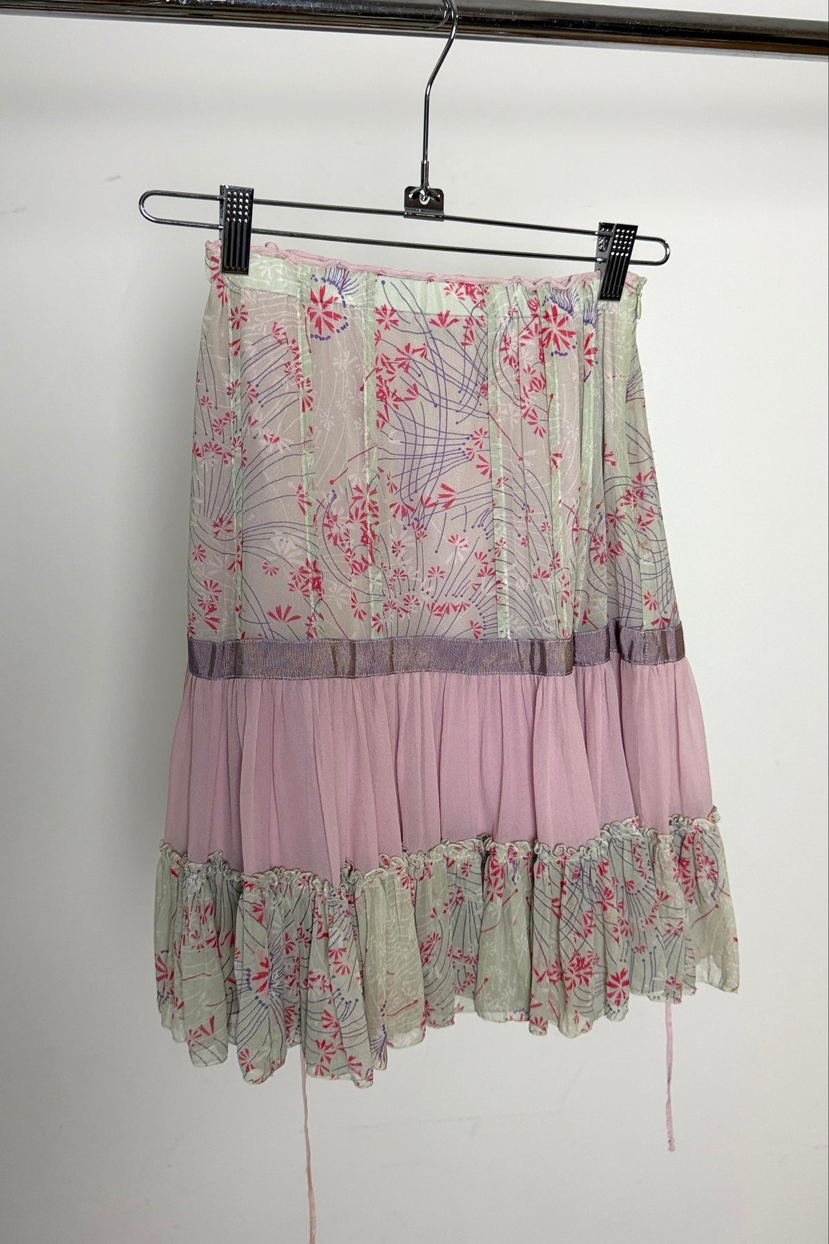 Sportmax Code Silk Skirt (UK 8)