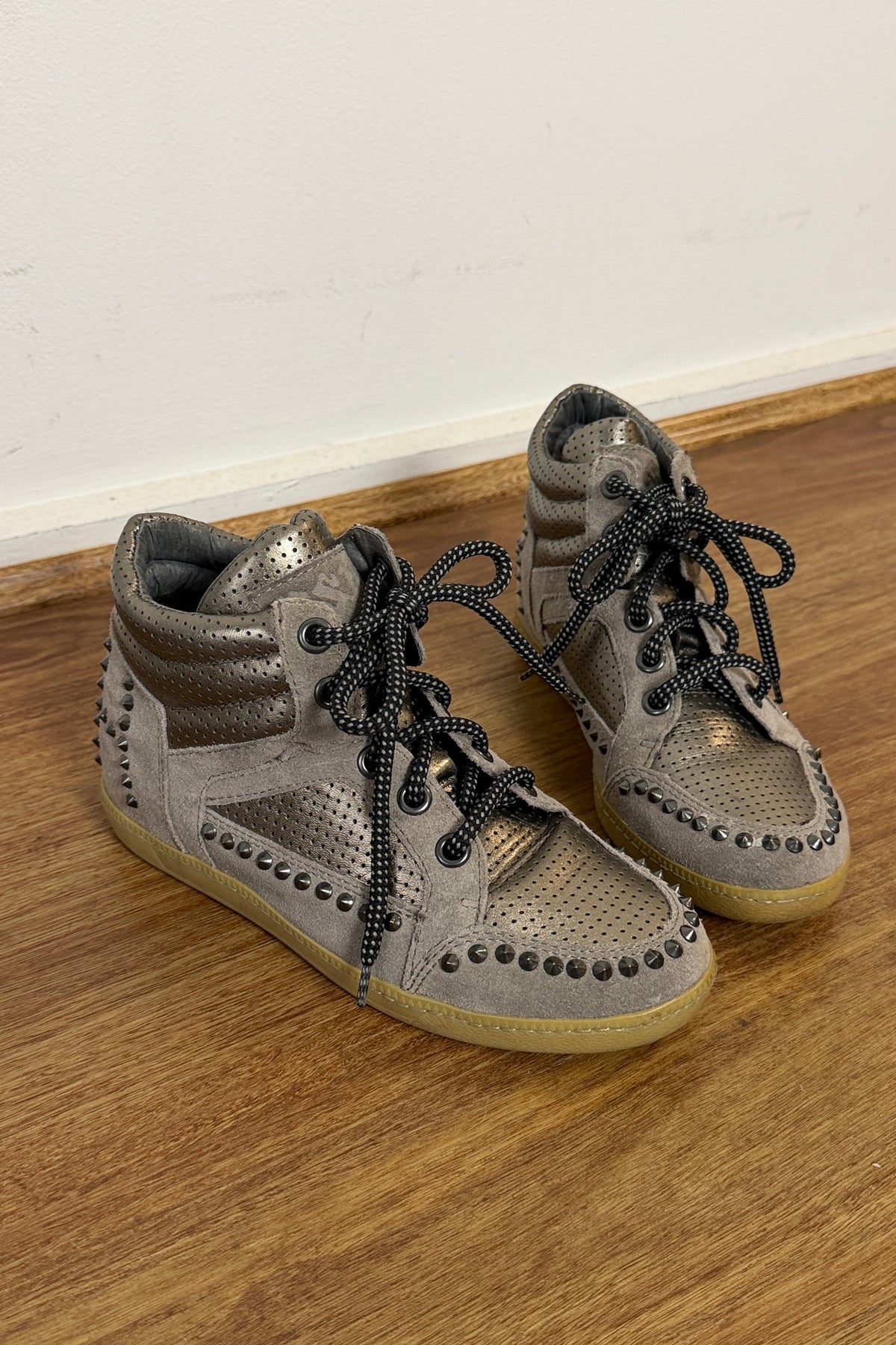 Ash Studded High-Top Sneakers (37)