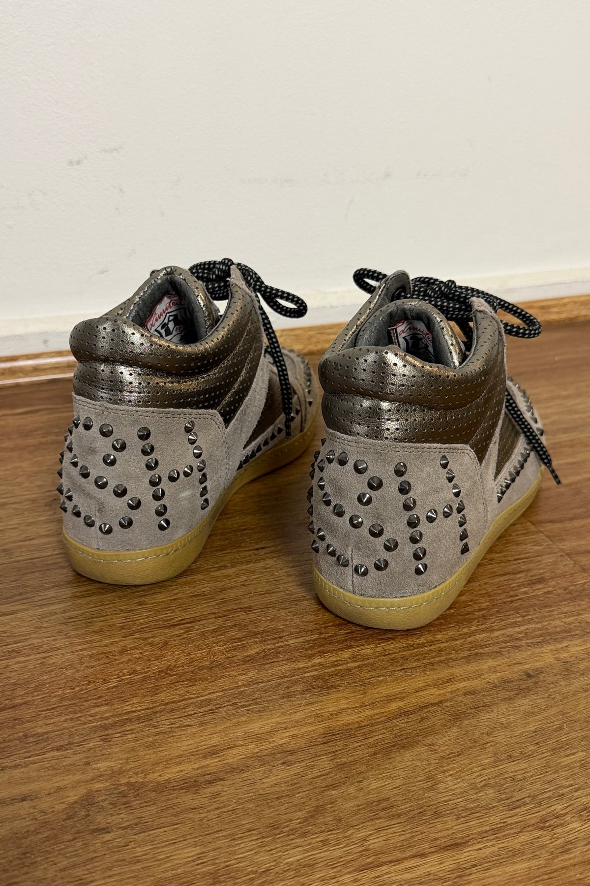 Ash Studded High-Top Sneakers (37)