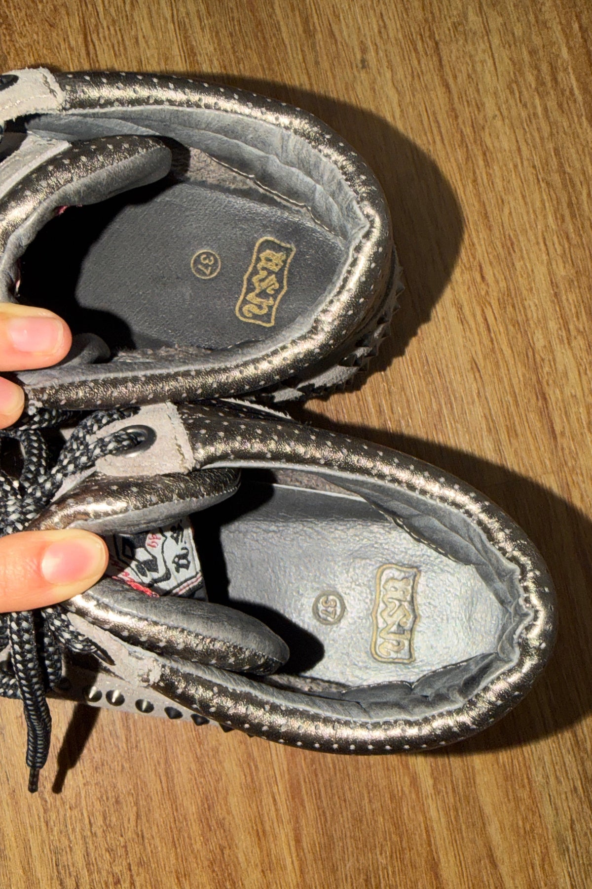 Ash Studded High-Top Sneakers (37)
