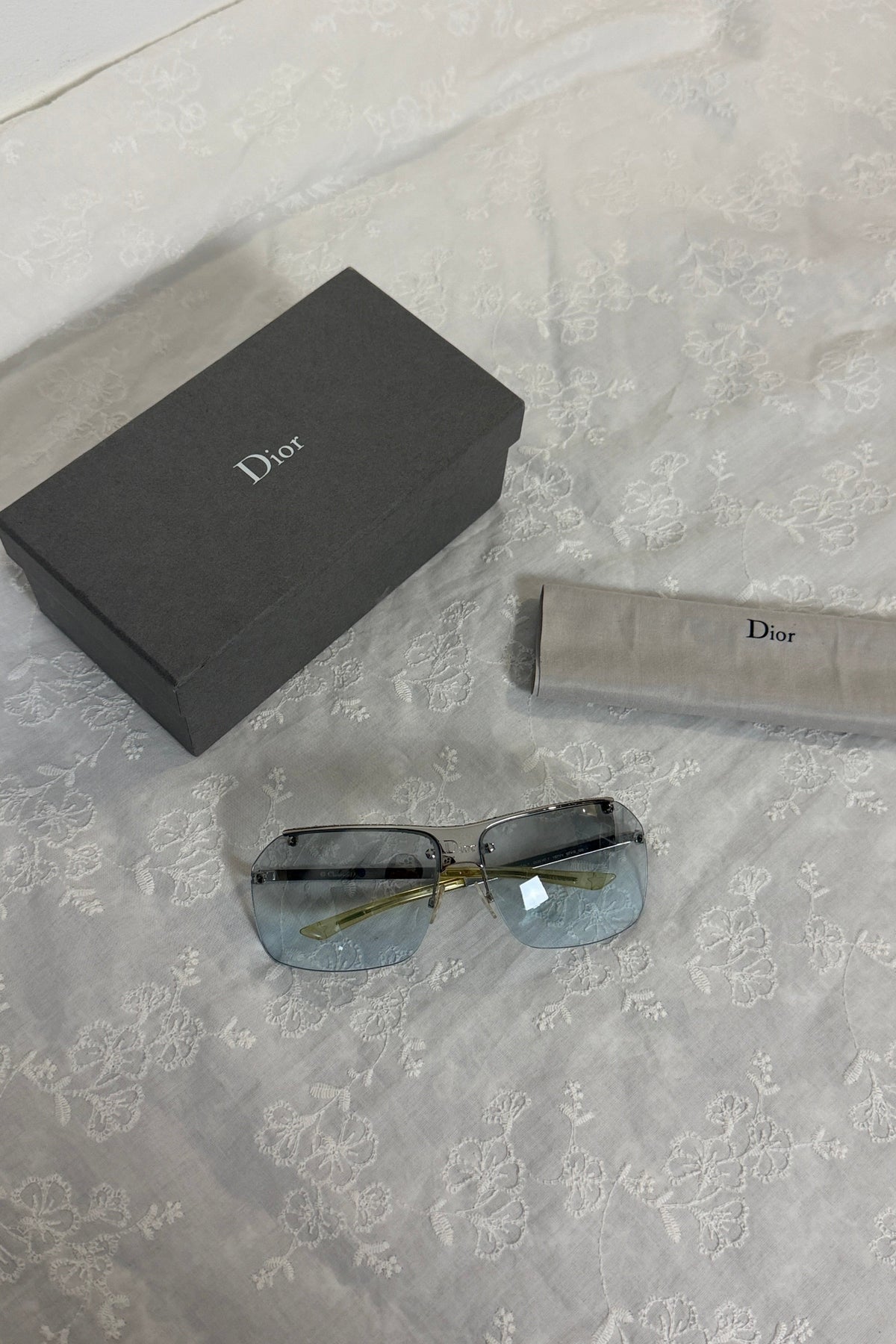 Dior Rimless Sunglasses