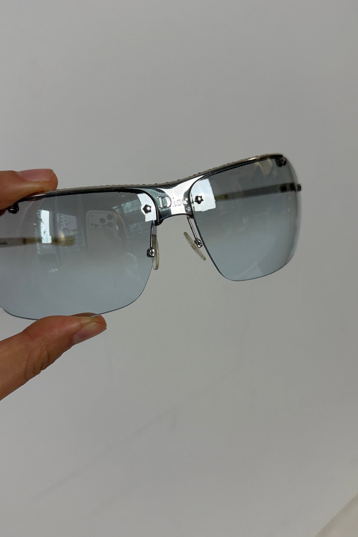 Dior Rimless Sunglasses