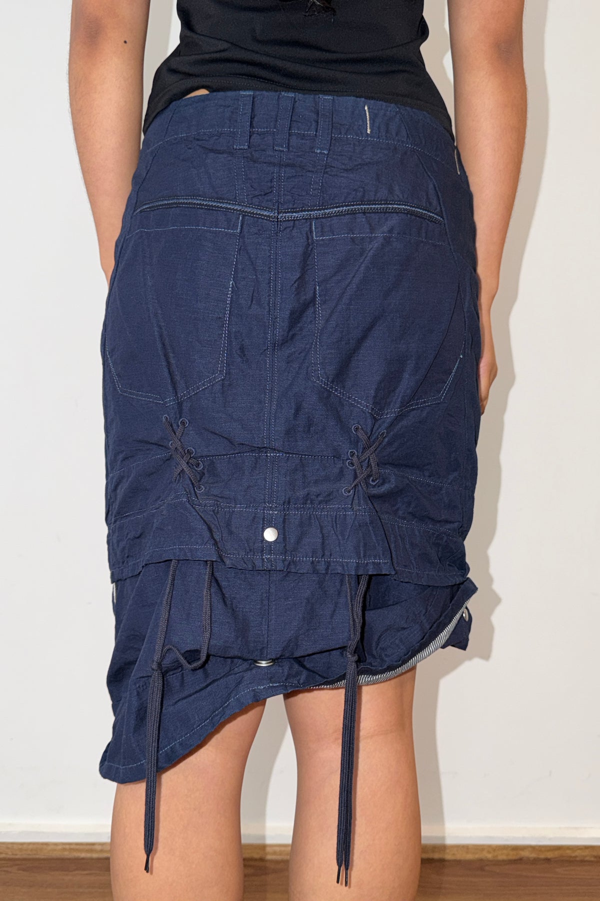 Marithé François Girbaud Cargo Skirt (S)